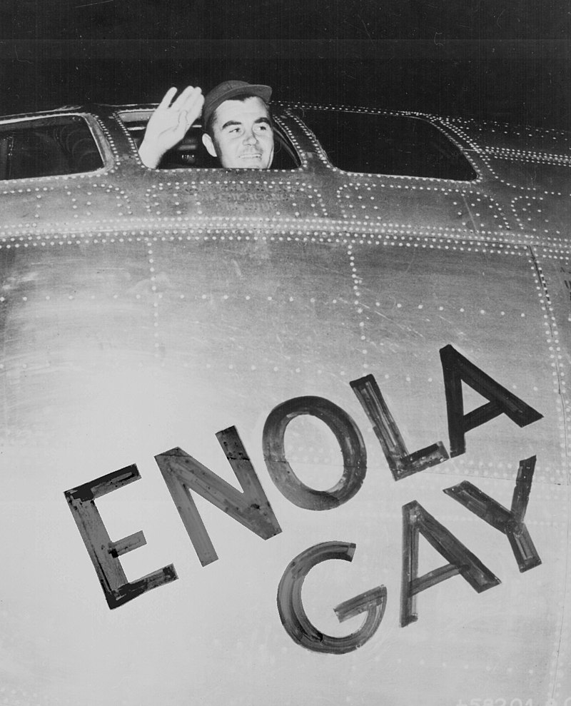 El Enola Gay. Wikimedia Commons
